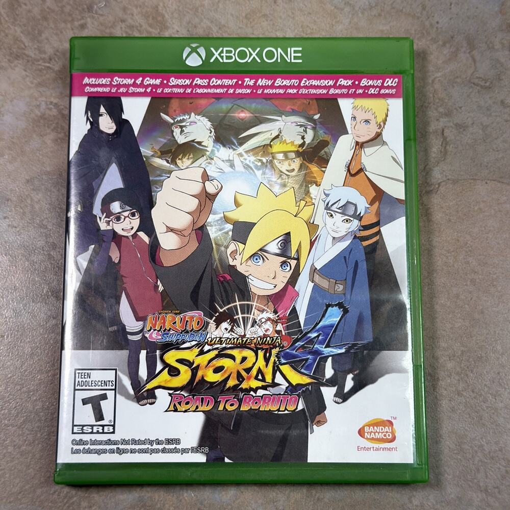 Naruto Shippuden Ultimate Ninja Storm 4 Road To Boruto Xbox One - Tested